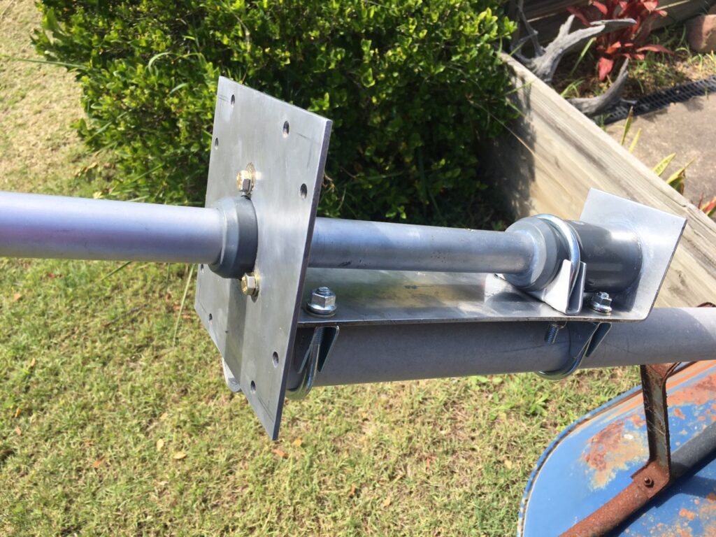 Another view of the bottom base assembly.